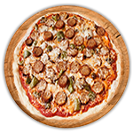 Smoked Sausage Pizza 