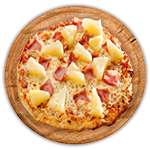 Pineapple & Sweetcorn Pizza 