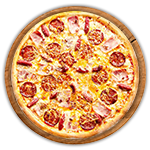 Pepperoni & Ham Pizza 