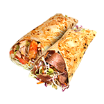 Doner Wrap With Cheese 